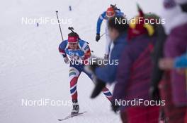 05.03.2016, Oslo, Norway (NOR): Emil Hegle Svendsen (NOR) - IBU world championships biathlon, sprint men, Oslo (NOR). www.nordicfocus.com. © NordicFocus. Every downloaded picture is fee-liable.