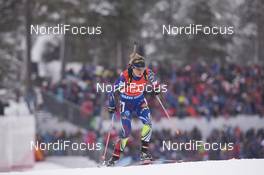 05.03.2016, Oslo, Norway (NOR): Marie Dorin Habert (FRA) - IBU world championships biathlon, sprint women, Oslo (NOR). www.nordicfocus.com. © NordicFocus. Every downloaded picture is fee-liable.