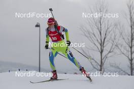 05.03.2016, Oslo, Norway (NOR): Anja Erzen (SLO) - IBU world championships biathlon, sprint women, Oslo (NOR). www.nordicfocus.com. © NordicFocus. Every downloaded picture is fee-liable.