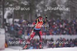 05.03.2016, Oslo, Norway (NOR): Christina Rieder (AUT) - IBU world championships biathlon, sprint women, Oslo (NOR). www.nordicfocus.com. © NordicFocus. Every downloaded picture is fee-liable.