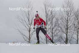 05.03.2016, Oslo, Norway (NOR): Sarah Beaudry (CAN) - IBU world championships biathlon, sprint women, Oslo (NOR). www.nordicfocus.com. © NordicFocus. Every downloaded picture is fee-liable.