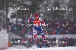 05.03.2016, Oslo, Norway (NOR): Fanny Horn Birkeland (NOR) - IBU world championships biathlon, sprint women, Oslo (NOR). www.nordicfocus.com. © NordicFocus. Every downloaded picture is fee-liable.