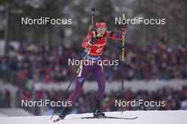 05.03.2016, Oslo, Norway (NOR): Clare Egan (USA) - IBU world championships biathlon, sprint women, Oslo (NOR). www.nordicfocus.com. © NordicFocus. Every downloaded picture is fee-liable.