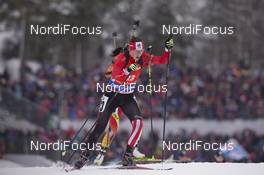 05.03.2016, Oslo, Norway (NOR): Julia Ransom (CAN) - IBU world championships biathlon, sprint women, Oslo (NOR). www.nordicfocus.com. © NordicFocus. Every downloaded picture is fee-liable.
