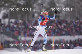 05.03.2016, Oslo, Norway (NOR): Mari Laukkanen (FIN) - IBU world championships biathlon, sprint women, Oslo (NOR). www.nordicfocus.com. © NordicFocus. Every downloaded picture is fee-liable.