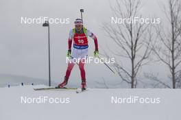 05.03.2016, Oslo, Norway (NOR): Monika Hojnisz (POL) - IBU world championships biathlon, sprint women, Oslo (NOR). www.nordicfocus.com. © NordicFocus. Every downloaded picture is fee-liable.