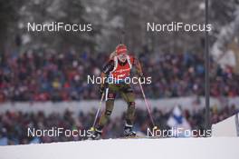 05.03.2016, Oslo, Norway (NOR): Franziska Hildebrand (GER) - IBU world championships biathlon, sprint women, Oslo (NOR). www.nordicfocus.com. © NordicFocus. Every downloaded picture is fee-liable.