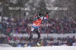 05.03.2016, Oslo, Norway (NOR): Fuyuko Tachizaki (JPN) - IBU world championships biathlon, sprint women, Oslo (NOR). www.nordicfocus.com. © NordicFocus. Every downloaded picture is fee-liable.