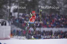 05.03.2016, Oslo, Norway (NOR): Laura Dahlmeier (GER) - IBU world championships biathlon, sprint women, Oslo (NOR). www.nordicfocus.com. © NordicFocus. Every downloaded picture is fee-liable.