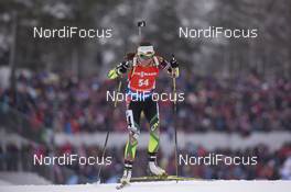 05.03.2016, Oslo, Norway (NOR): Nadezhda Skardino (BLR) - IBU world championships biathlon, sprint women, Oslo (NOR). www.nordicfocus.com. © NordicFocus. Every downloaded picture is fee-liable.