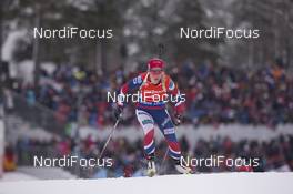 05.03.2016, Oslo, Norway (NOR): Tiril Eckhoff (NOR) - IBU world championships biathlon, sprint women, Oslo (NOR). www.nordicfocus.com. © NordicFocus. Every downloaded picture is fee-liable.