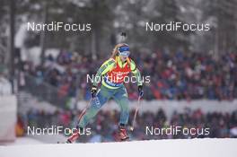 05.03.2016, Oslo, Norway (NOR): Mona Brorsson (SWE) - IBU world championships biathlon, sprint women, Oslo (NOR). www.nordicfocus.com. © NordicFocus. Every downloaded picture is fee-liable.