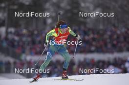 05.03.2016, Oslo, Norway (NOR): Linn Persson (SWE) - IBU world championships biathlon, sprint women, Oslo (NOR). www.nordicfocus.com. © NordicFocus. Every downloaded picture is fee-liable.