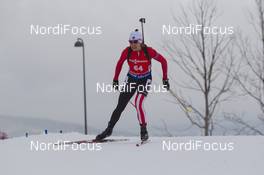 05.03.2016, Oslo, Norway (NOR): Zina Kocher (CAN) - IBU world championships biathlon, sprint women, Oslo (NOR). www.nordicfocus.com. © NordicFocus. Every downloaded picture is fee-liable.