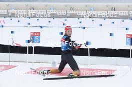 01.03.2016, Oslo, Norway (NOR): Franziska Preuss (GER) - IBU world championships biathlon, training, Oslo (NOR). www.nordicfocus.com. © Manzoni/NordicFocus. Every downloaded picture is fee-liable.