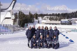 08.03.2016, Oslo, Norway (NOR): Event Feature: The team of the Competition Organisors - IBU world championships biathlon, training, Oslo (NOR). www.nordicfocus.com. © NordicFocus. Every downloaded picture is fee-liable.