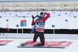 01.03.2016, Oslo, Norway (NOR): Rosanna Crawford (CAN) - IBU world championships biathlon, training, Oslo (NOR). www.nordicfocus.com. © Manzoni/NordicFocus. Every downloaded picture is fee-liable.