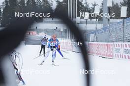 01.03.2016, Oslo, Norway (NOR): Event Feature: undefined finish athlete competes on the track - IBU world championships biathlon, training, Oslo (NOR). www.nordicfocus.com. © Manzoni/NordicFocus. Every downloaded picture is fee-liable.