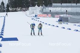 01.03.2016, Oslo, Norway (NOR): Event Feature: Swedish technicians testing skis - IBU world championships biathlon, training, Oslo (NOR). www.nordicfocus.com. © Manzoni/NordicFocus. Every downloaded picture is fee-liable.