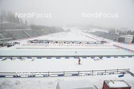 01.03.2016, Oslo, Norway (NOR): Event Feature: `overview over the stadium of Holmenkollen - IBU world championships biathlon, training, Oslo (NOR). www.nordicfocus.com. © Tumashov/NordicFocus. Every downloaded picture is fee-liable.