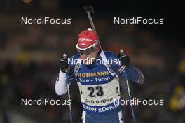 01.12.2016, Oestersund, Sweden, (SWE): Ondrej Moravec (CZE) - IBU world cup biathlon, individual men, Oestersund (SWE). www.nordicfocus.com. © Manzoni/NordicFocus. Every downloaded picture is fee-liable.