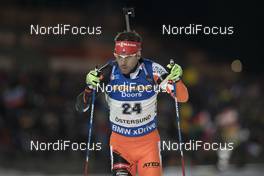 01.12.2016, Oestersund, Sweden, (SWE): Matej Kazar (SVK) - IBU world cup biathlon, individual men, Oestersund (SWE). www.nordicfocus.com. © Manzoni/NordicFocus. Every downloaded picture is fee-liable.