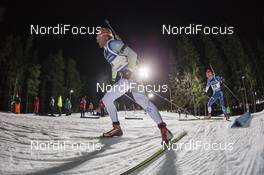 01.12.2016, Oestersund, Sweden, (SWE): Klemen Bauer (SLO) - IBU world cup biathlon, individual men, Oestersund (SWE). www.nordicfocus.com. © Manzoni/NordicFocus. Every downloaded picture is fee-liable.