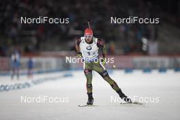 27.11.2016, Oestersund, Sweden, (SWE): Arnd Peiffer (GER) - IBU world cup biathlon, relay mixed, Oestersund (SWE). www.nordicfocus.com. © Manzoni/NordicFocus. Every downloaded picture is fee-liable.