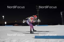 27.11.2016, Oestersund, Sweden, (SWE): Clare Egan (USA) - IBU world cup biathlon, relay mixed, Oestersund (SWE). www.nordicfocus.com. © Manzoni/NordicFocus. Every downloaded picture is fee-liable.
