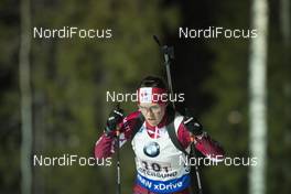 27.11.2016, Oestersund, Sweden, (SWE): Julia Ransom (CAN) - IBU world cup biathlon, relay mixed, Oestersund (SWE). www.nordicfocus.com. © Manzoni/NordicFocus. Every downloaded picture is fee-liable.