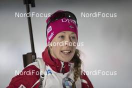 27.11.2016, Oestersund, Sweden, (SWE): Fanny Horn Birkeland (NOR) - IBU world cup biathlon, relay mixed, Oestersund (SWE). www.nordicfocus.com. © Manzoni/NordicFocus. Every downloaded picture is fee-liable.