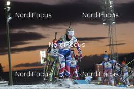 27.11.2016, Oestersund, Sweden, (SWE): Marte Olsbu (NOR) - IBU world cup biathlon, relay mixed, Oestersund (SWE). www.nordicfocus.com. © Manzoni/NordicFocus. Every downloaded picture is fee-liable.