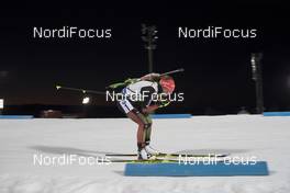 27.11.2016, Oestersund, Sweden, (SWE): Laura Dahlmeier (GER) - IBU world cup biathlon, relay mixed, Oestersund (SWE). www.nordicfocus.com. © Manzoni/NordicFocus. Every downloaded picture is fee-liable.