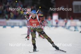 04.12.2016, Oestersund, Sweden, (SWE): Erik Lesser (GER) - IBU world cup biathlon, pursuit men, Oestersund (SWE). www.nordicfocus.com. © Manzoni/NordicFocus. Every downloaded picture is fee-liable.