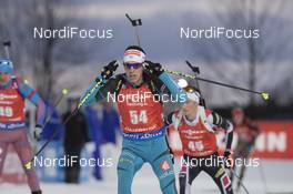 04.12.2016, Oestersund, Sweden, (SWE): Quentin Fillon Maillet (FRA) - IBU world cup biathlon, pursuit men, Oestersund (SWE). www.nordicfocus.com. © Manzoni/NordicFocus. Every downloaded picture is fee-liable.