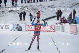 04.12.2016, Oestersund, Sweden, (SWE): Anton Babikov (RUS) - IBU world cup biathlon, pursuit men, Oestersund (SWE). www.nordicfocus.com. © Manzoni/NordicFocus. Every downloaded picture is fee-liable.