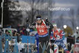04.12.2016, Oestersund, Sweden, (SWE): Benjamin Weger (SUI) - IBU world cup biathlon, pursuit men, Oestersund (SWE). www.nordicfocus.com. © Manzoni/NordicFocus. Every downloaded picture is fee-liable.