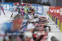 04.12.2016, Oestersund, Sweden, (SWE): Mona Brorsson (SWE) - IBU world cup biathlon, pursuit women, Oestersund (SWE). www.nordicfocus.com. © Manzoni/NordicFocus. Every downloaded picture is fee-liable.