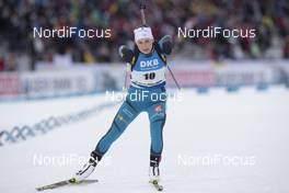 04.12.2016, Oestersund, Sweden, (SWE): Justine Braisaz (FRA) - IBU world cup biathlon, pursuit women, Oestersund (SWE). www.nordicfocus.com. © Manzoni/NordicFocus. Every downloaded picture is fee-liable.