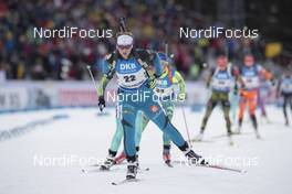 04.12.2016, Oestersund, Sweden, (SWE): Anais Bescond (FRA) - IBU world cup biathlon, pursuit women, Oestersund (SWE). www.nordicfocus.com. © Manzoni/NordicFocus. Every downloaded picture is fee-liable.