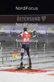 27.11.2016, Oestersund, Sweden, (SWE): Simon Eder (AUT) - IBU world cup biathlon, single mixed relay, Oestersund (SWE). www.nordicfocus.com. © Manzoni/NordicFocus. Every downloaded picture is fee-liable.