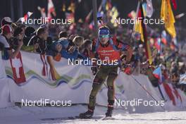 10.12.2016, Pokljuka, Slovenia (SLO): Simon Schempp (GER) -  IBU world cup biathlon, pursuit men, Pokljuka (SLO). www.nordicfocus.com. © Manzoni/NordicFocus. Every downloaded picture is fee-liable.