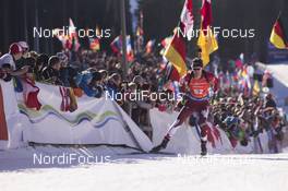 10.12.2016, Pokljuka, Slovenia (SLO): Brendan Green (CAN) -  IBU world cup biathlon, pursuit men, Pokljuka (SLO). www.nordicfocus.com. © Manzoni/NordicFocus. Every downloaded picture is fee-liable.