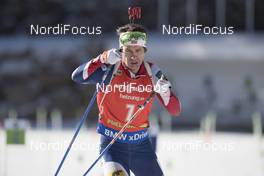 10.12.2016, Pokljuka, Slovenia (SLO): Ole Einar Bjoerndalen (NOR) -  IBU world cup biathlon, pursuit men, Pokljuka (SLO). www.nordicfocus.com. © Manzoni/NordicFocus. Every downloaded picture is fee-liable.