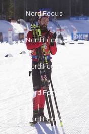 10.12.2016, Pokljuka, Slovenia (SLO): Michael Roesch (BEL) -  IBU world cup biathlon, pursuit men, Pokljuka (SLO). www.nordicfocus.com. © Manzoni/NordicFocus. Every downloaded picture is fee-liable.