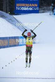 10.12.2016, Pokljuka, Slovenia (SLO): Laura Dahlmeier (GER) -  IBU world cup biathlon, pursuit women, Pokljuka (SLO). www.nordicfocus.com. © Manzoni/NordicFocus. Every downloaded picture is fee-liable.