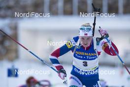 10.12.2016, Pokljuka, Slovenia (SLO): Marte Olsbu (NOR) -  IBU world cup biathlon, pursuit women, Pokljuka (SLO). www.nordicfocus.com. © Manzoni/NordicFocus. Every downloaded picture is fee-liable.