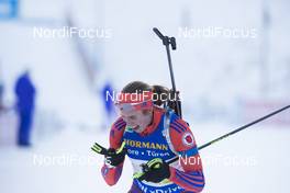 10.12.2016, Pokljuka, Slovenia (SLO): Susan Dunklee (USA) -  IBU world cup biathlon, pursuit women, Pokljuka (SLO). www.nordicfocus.com. © Manzoni/NordicFocus. Every downloaded picture is fee-liable.