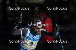 11.12.2016, Pokljuka, Slovenia (SLO): Benjamin Weger (SUI) -  IBU world cup biathlon, relay men, Pokljuka (SLO). www.nordicfocus.com. © Manzoni/NordicFocus. Every downloaded picture is fee-liable.