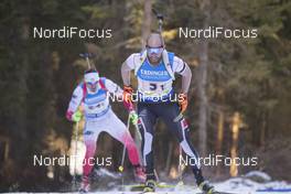 11.12.2016, Pokljuka, Slovenia (SLO): Daniel Mesotitsch (AUT) -  IBU world cup biathlon, relay men, Pokljuka (SLO). www.nordicfocus.com. © Manzoni/NordicFocus. Every downloaded picture is fee-liable.